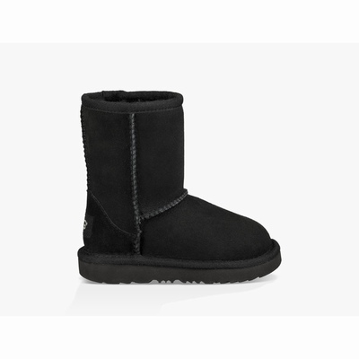 Botas UGG Classic II Criança Pretas | PT-QDVPS